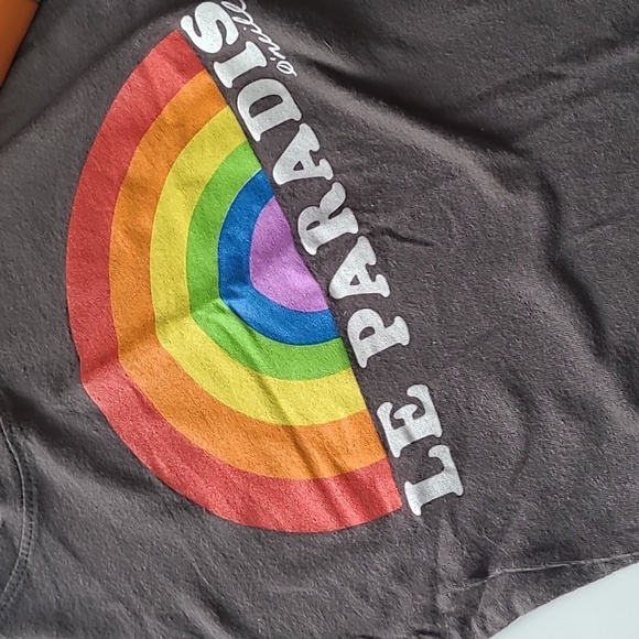 Le Paradis rainbow O'Neill cotton tshirt - Picture 2 of 3